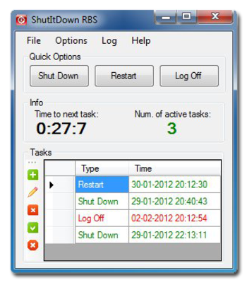 ShutItDown RBS screenshot