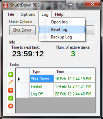 ShutItDown RBS screenshot 3