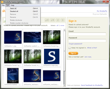 Shutterfly Express Uploader screenshot 2