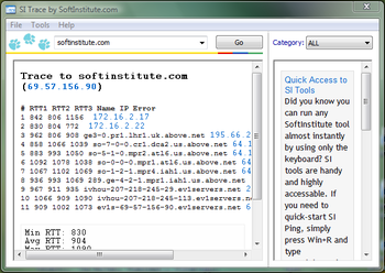 SI Trace screenshot 3