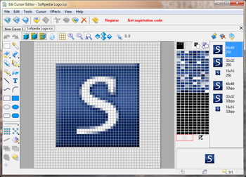 Sib Cursor Editor screenshot