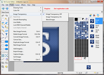 Sib Cursor Editor screenshot 5