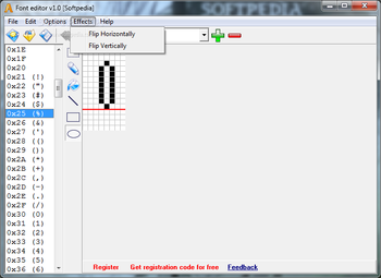 Sib Font Editor screenshot 3
