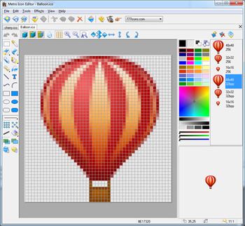 Sib Icon Editor screenshot