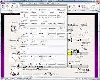 Sibelius screenshot