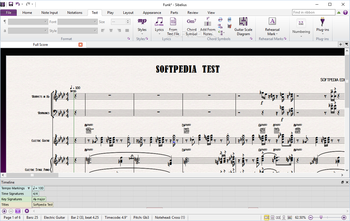 Sibelius screenshot 11
