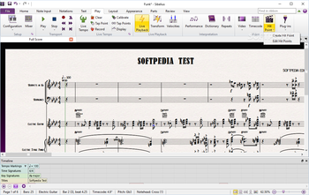 Sibelius screenshot 12