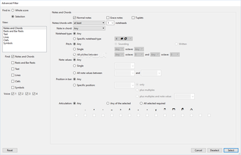 Sibelius screenshot 20