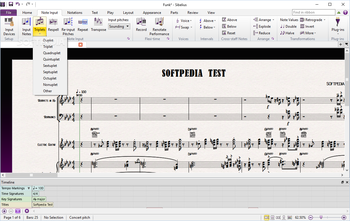 Sibelius screenshot 6