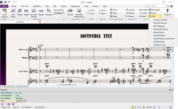 Sibelius screenshot 8