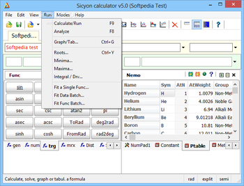 Sicyon calculator screenshot 5