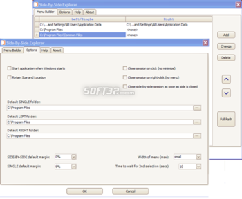 Side-By-Side Explorer screenshot