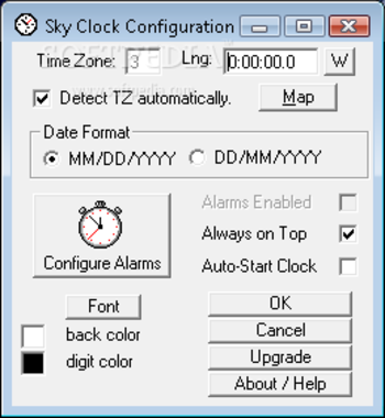 Sidereal Clock screenshot 2