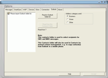 Siemens Mobile Phone Manager screenshot 3