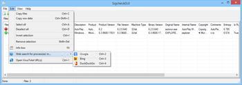 SigcheckGUI screenshot 5