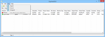 SigcheckGUI screenshot 6