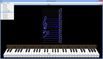 Sight Reading (formerly BassBang) screenshot 2