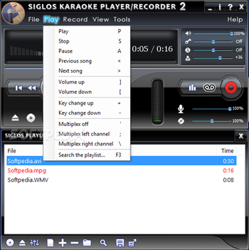 Siglos Karaoke Player/Recorder screenshot 2