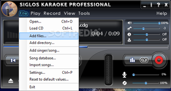 Siglos Karaoke Professional screenshot 2