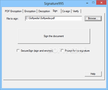 Signature995 screenshot 4