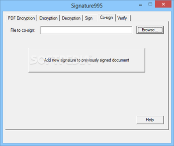 Signature995 screenshot 5