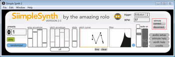 SiimpleSynth screenshot