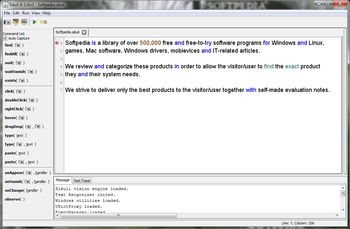 Sikuli Portable screenshot