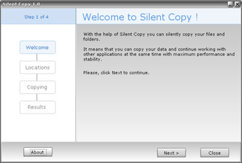 Silent Copy screenshot 2