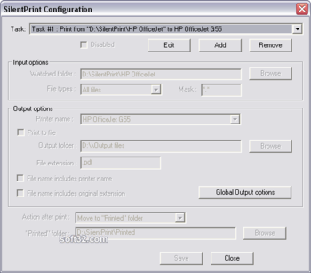 SilentPrint - Batch Printing Software screenshot 2