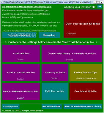 SilentSwitchFinder screenshot