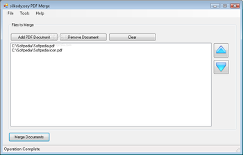 silkodyssey PDF Merge screenshot