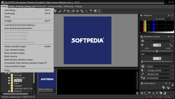 SILKYPIX Developer Studio screenshot 2