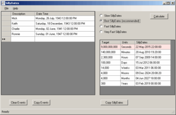 SillyDates screenshot