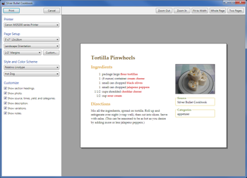 Silver Bullet Cookbook screenshot 2