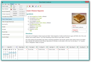 Silver Bullet Cookbook screenshot 2