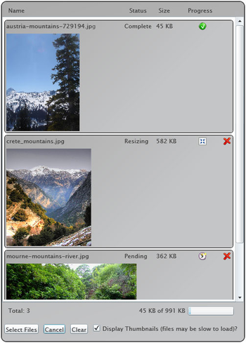 Silverlight File Upload screenshot 2