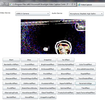 Silverlight .NET Video Capture SDK screenshot