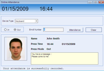 SilverLiners Time Attendance Suite 2009 screenshot 2