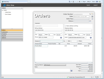 SilverShop screenshot 2