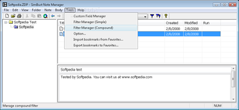 SimBust Note Manager screenshot 3
