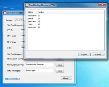 SIMCardManager screenshot 2