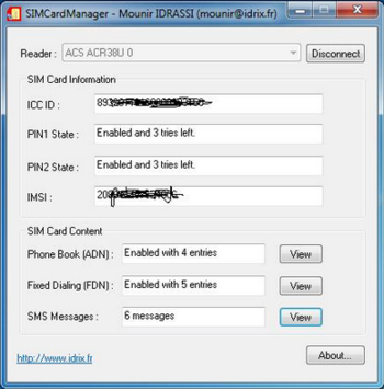 SIMCardManager screenshot 2