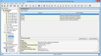 SimGlycan screenshot 2