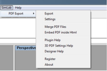 SimLab 3D PDF Exporter for Rhino screenshot