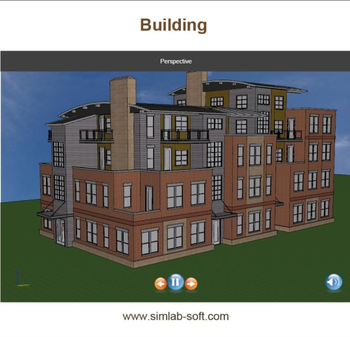 SimLab 3D PDF Exporter from Google SketchUp 7 screenshot