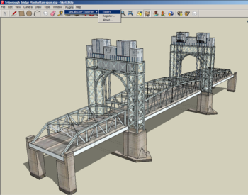 SimLab DWF Exporter for SketchUp screenshot