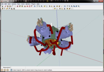 SimLab OBJ Importer for SketchUp screenshot