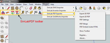 SimLab PDF Exporter for SketchUp screenshot