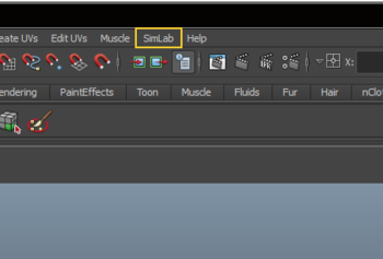 SimLab SKP Exporter for Maya screenshot