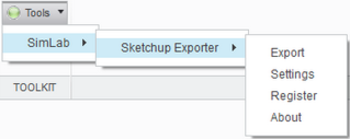 SimLab SKP Exporter for PTC screenshot